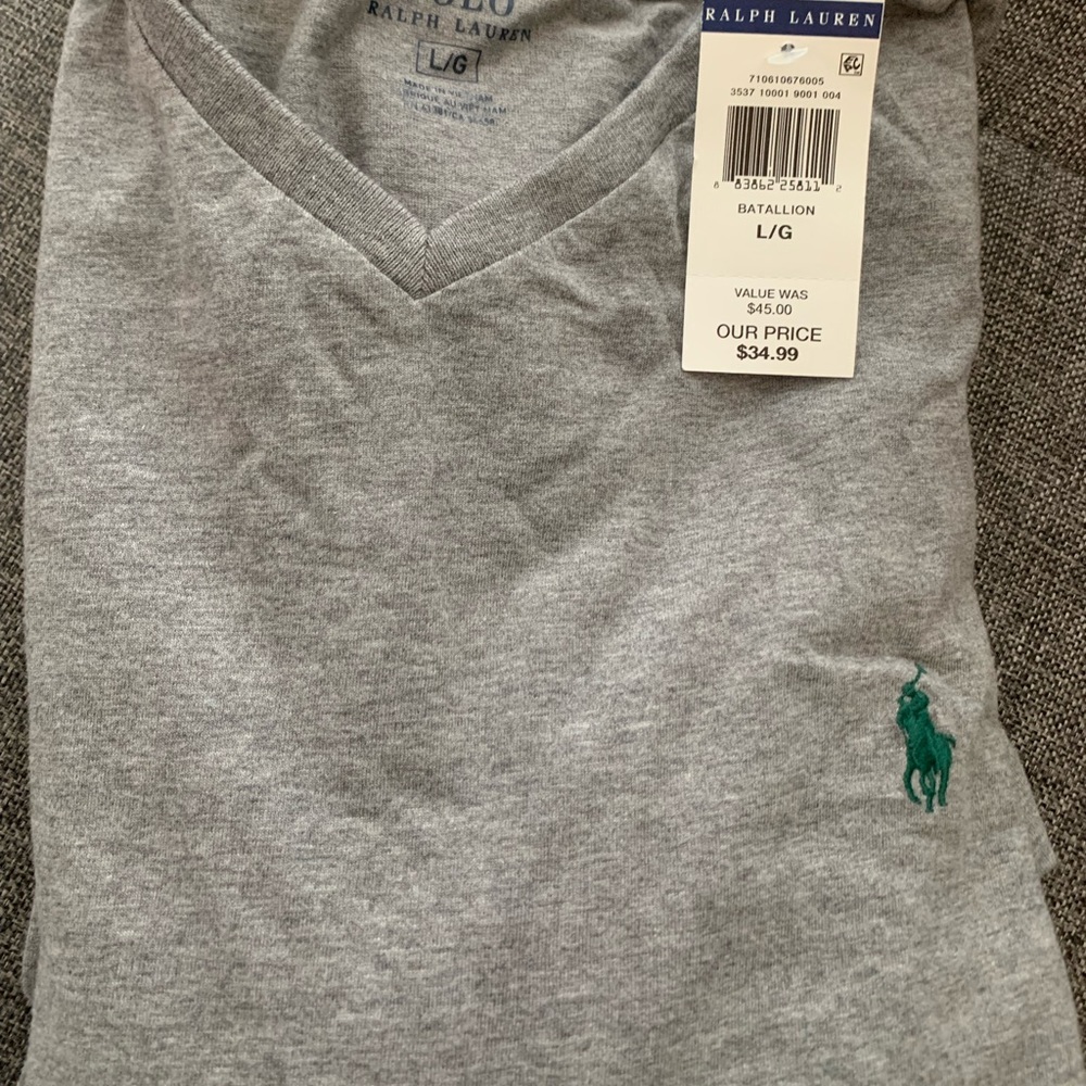Polo Ralph Lauren mens vneck NWT